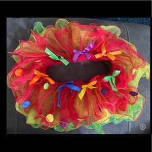 Rainbow costume tutu